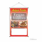 Banner pronto Feijão Tropeira BA 321 medida 45x70 cm arte pronta