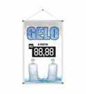 Banner pronto Gelo BA 088 medida 45x70 cm arte pronta