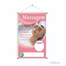 Banner pronto Massagem BA 202 medida 45x70 cm arte pronta