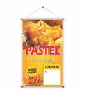 Banner pronto Pastel e Caldo de Cana BA 263 medida 45x70 cm arte pronta