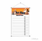 Banner pronto Pet Shop BA 271 medida 45x70 cm arte pronta Banner pronto Pet Shop BA 271 medida 45x70 cm arte pronta