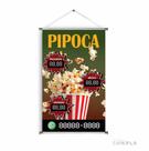 Banner pronto Pipoca BA 586 medida 45x70 cm arte pronta