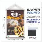 Banner pronto Queijo BA 307 medida 45x70 cm arte pronta