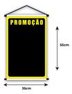 Banner Pronto Reutilizável Lousa, Placa Preço Comércio 55x35