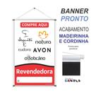 Banner pronto Revendedora BA 369 medida 45x70 cm arte pronta