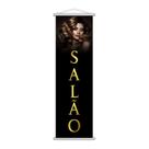 Banner Salão De Beleza Mulheres Lona Serviço 100x30cm