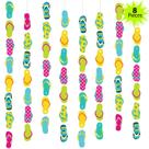 Banner suspenso Boao Flip Flop Decorations, festa havaiana de 16 m