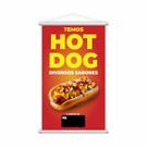 Banner Temos Hot Dog Diversos Sabores Lanche 60x40cm