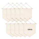 Banners de lona em branco Banner de bandeira de flâmula DIY Decoração de parede
