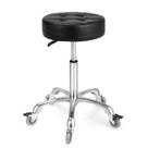 Banqueta ajustável para serviços pesados McDoofly Rolling Swivel Black