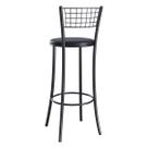 Banqueta Alta Aço com Assento Estofado Multimóveis CR50263