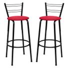 Banqueta Alta Bancada Banco Cozinha Americana Gourmet Acabamento Da Estrutura Preto Itagold Banqueta Alta Bancada Banco Cozinha Americana Gourmet Acabamento Da Estrutura Preto Itagold