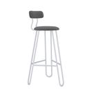 Banqueta Alta Ginger AE: 98 / AA: 74cm BQGI7498 Areia Light City