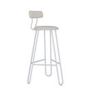 Banqueta Alta Ginger Areia Light City