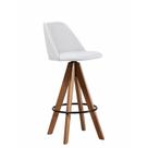 Banqueta Alta Giratória Lucca Off White Cercatto Banqueta Alta Giratória Lucca Off White Cercatto