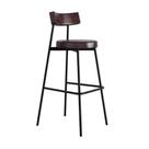 Banqueta Alta Stout Ae: 100 / Aa: 75cm Bqst7510 material sintético Café material sintético Café