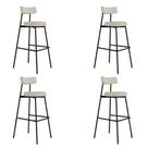 Banqueta Alta Stout Ae: 100 / Aa: 75cm C/04 Un. Areia Light City Areia Light City