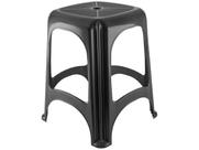 Banqueta Baixa Preta Tramontina Basic