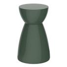 Banqueta Baixa Sem Encosto Polipropileno Para Jardim Proteção UV Verde Alecrim Rad