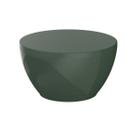 Banqueta Baixa Sem Encosto Polipropileno Verde Alecrim Oxy