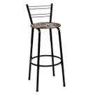 Banqueta Banco Cadeira Alto Para Balcão Bar Bancada Cozinha Área Lazer Gourmet Ilha Itagold