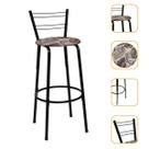 Banqueta Banco Cadeira Alto Para Balcão Bar Bancada Cozinha Área Lazer Gourmet Ilha Itagold