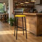 Banqueta Banco Para Cozinha Balcão Bar Bistrô Área Gourmet Bancada Ilha Americana Itagold