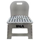 Banqueta Banquinho Com Encosto Dobrável 22cm - Kala