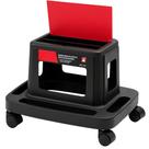 Banqueta Banquinho Mecânico Polidor C/ 4 Rodinhas E Porta Chaves Até 135kg