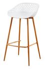 Banqueta Barbados Branca 96 cm (ALT) - 49916