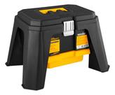 Banqueta Baú Porta-ferramentas Vonder 2 Compartimentos Preto