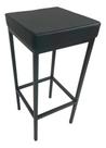 Banqueta Berlim Alta 70cm Preta