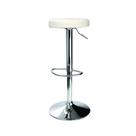 Banqueta Bistro Mocho Zenith Giratória cor Branca Conthey Evolux - N253039553