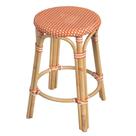 Banqueta Butler Specialty Company Tobias Rattan Orange