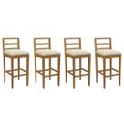 Banqueta Cozinha Sofia 1BMM006CA Premium Madeira Maciça Kit 4 Un Carvalho/Linho Bege Argila Kappesberg Banqueta Cozinha Sofia 1BMM006CA Premium Madeira Maciça Kit 4 Un Carvalho/Linho Bege Argila Kappesberg
