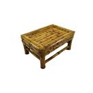 Banqueta de Bambu Natural Tigrada