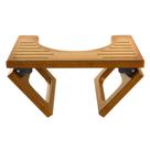 Banqueta de banheiro AmazerBath Bamboo Squatting dobrável de 8,5 polegadas Banqueta de banheiro AmazerBath Bamboo Squatting dobrável de 8,5 polegadas