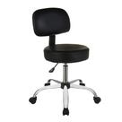 Banqueta de bar Drafting Spa Amazon Basics multiuso preta