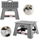 Banqueta De Plástico Dobrável Vonder 220mm 150kg Cinza
