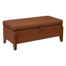 Banqueta Decorativa Puff Baú Organizador Bali 90 cm Bouclé