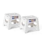 Banqueta dobrável ACKO 2PACK de 28 cm de altura para crianças e adultos