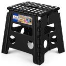 Banqueta dobrável ACKO de 33 cm de plástico resistente para crianças/adultos