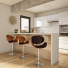 Banqueta Giratória Aberdeen Marrom