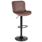 Banqueta Giratória Com Encosto Alta Para Cozinha Bancada Bar prime.office P080