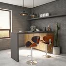 Banqueta Giratória Gaete Marrom