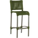 Banqueta Haiti em Corda Náutica Alumínio Balcão Edícula Cozinha Trama Original Banqueta Haiti em Corda Náutica Alumínio Balcão Edícula Cozinha Trama Original