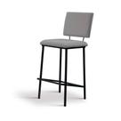 Banqueta Industrial Marcelle - Cinza Banqueta Industrial Marcelle - Cinza