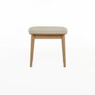 Banqueta Liva 50 cm x 48 cm Tauari