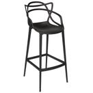 Banqueta Média Masters Allegra - 66 Cm - Preto