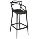 Banqueta Média Masters Allegra - 66 Cm - Preto